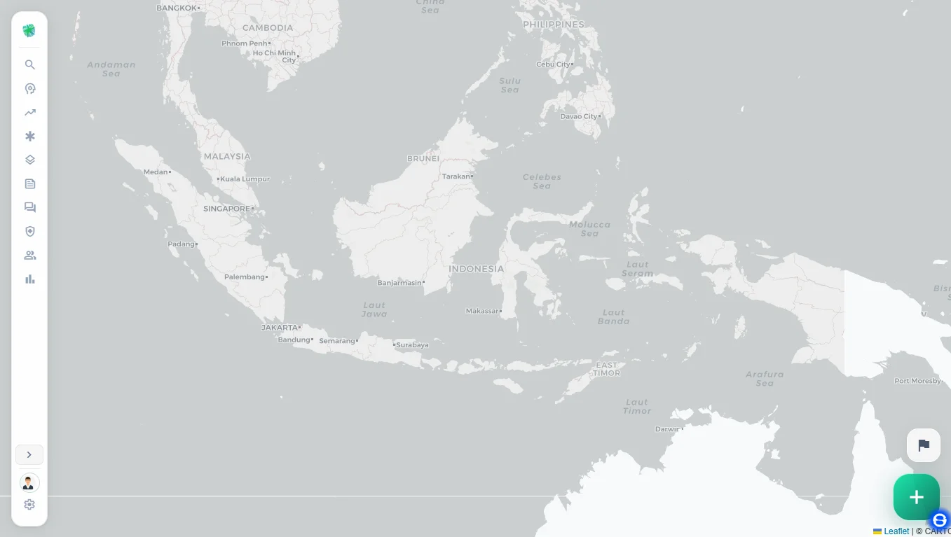 Dengue risk monitoring map dashboard